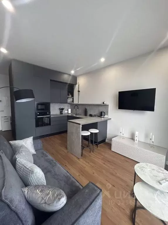 2-к кв. Москва ул. Народного Ополчения, 15К1 (46.0 м) - Фото 1