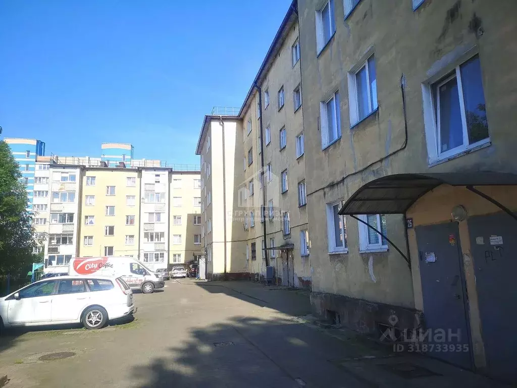 2-к кв. Калининградская область, Калининград Книжная ул., 2А (50.8 м) - Фото 0