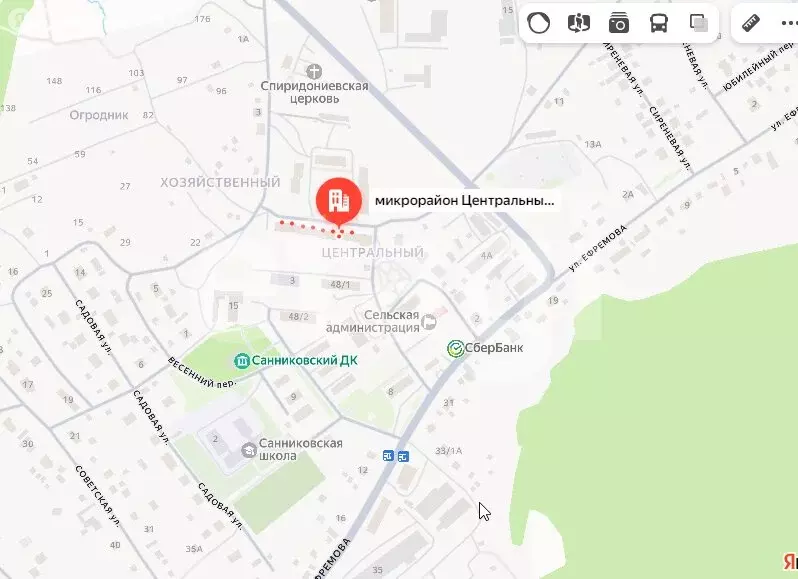 2-комнатная квартира: село Санниково, микрорайон Центральный, 118 ... - Фото 1