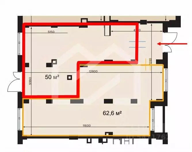 Помещение свободного назначения в Московская область, Люберцы ул. ... - Фото 2