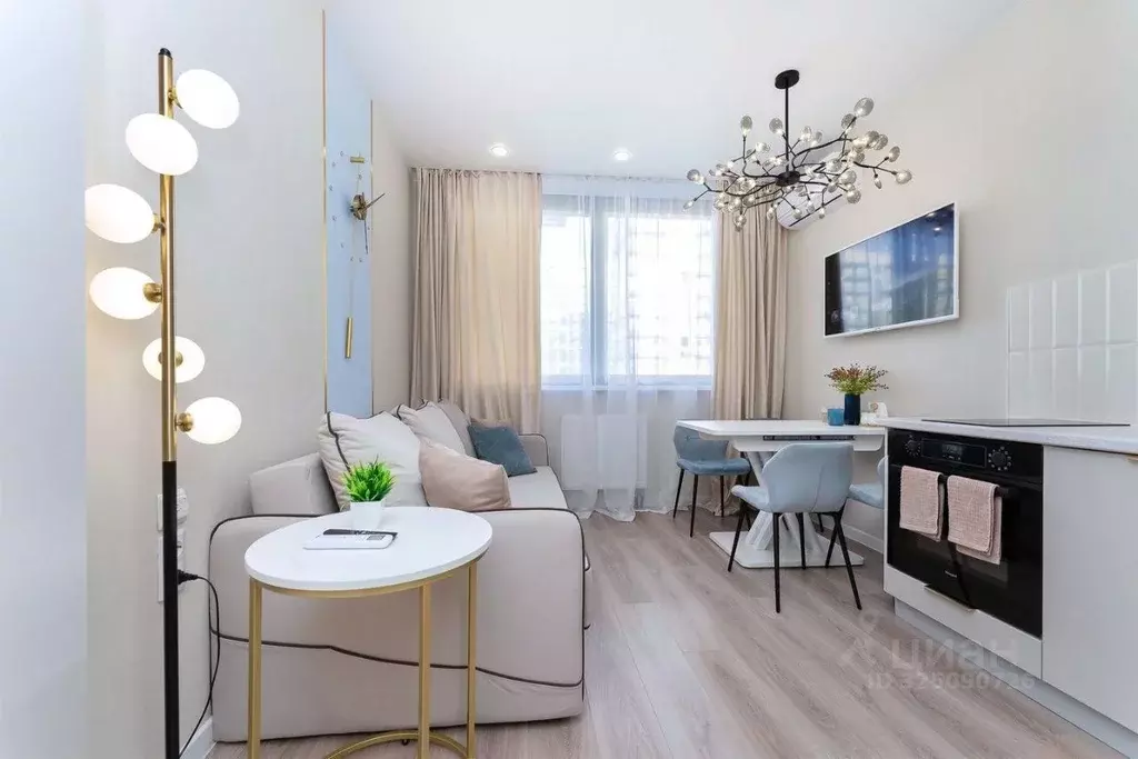 1-к кв. Краснодарский край, Сочи Бытха мкр, ул. Ясногорская, 16/2 ... - Фото 2