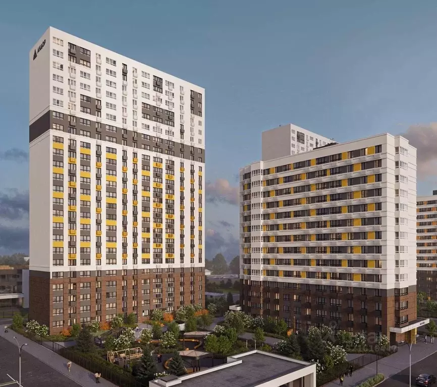 2-к кв. Нижегородская область, Нижний Новгород Ленгородок мкр, Мед ... - Фото 2