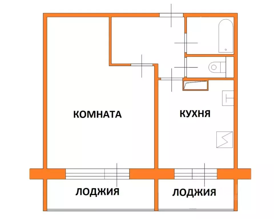 1-к кв. Москва ул. Большая Набережная, 1 (39.2 м) - Фото 1