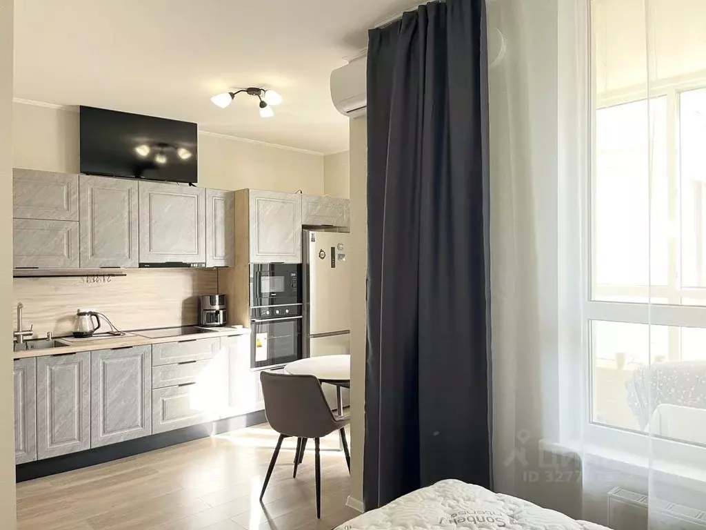 Студия Санкт-Петербург пос. Шушары, ул. Нины Петровой, 6к5 (24.0 м) - Фото 2