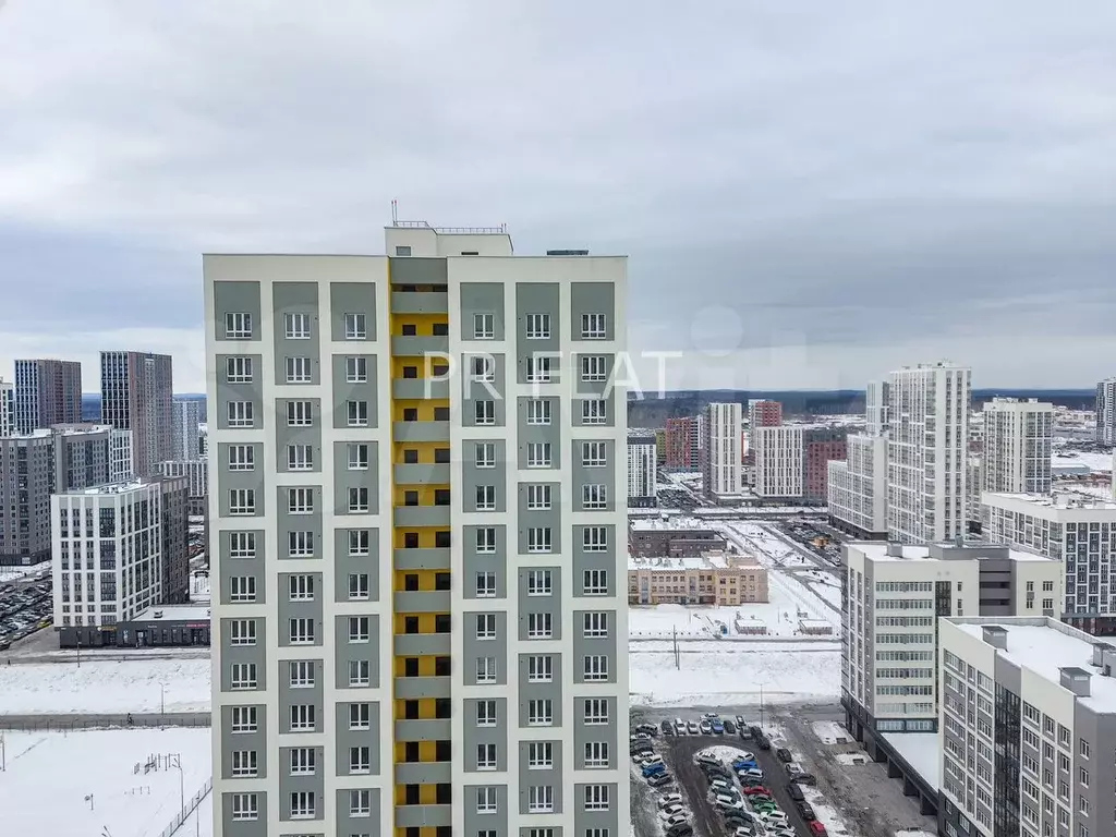 1-к. квартира, 42,6 м, 23/25 эт. - Фото 1