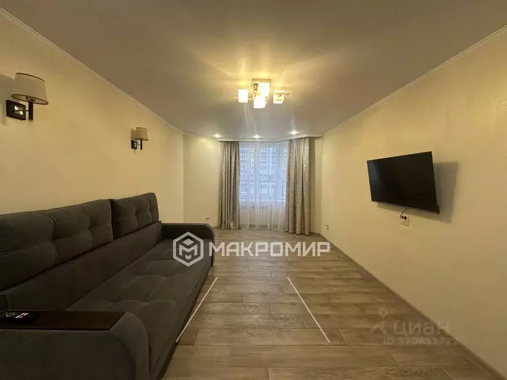 1-к кв. Брянская область, Брянск ул. Комарова, 53 (39.9 м) - Фото 1