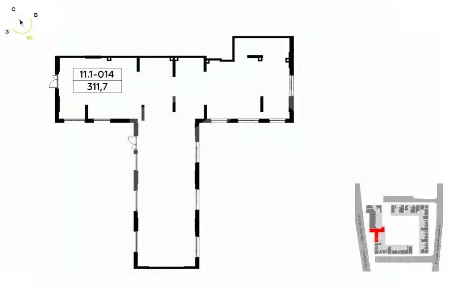 Помещение свободного назначения в Москва ул. Братьев Гранат, 8 (312 м) - Фото 2