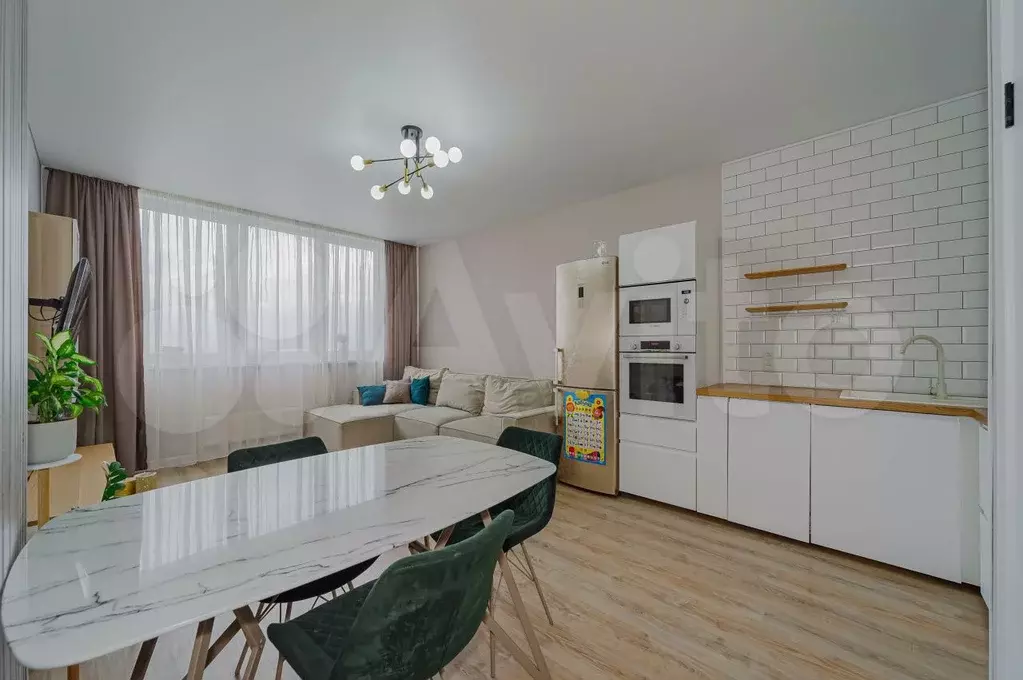 3-к. квартира, 73,6 м, 23/25 эт. - Фото 0