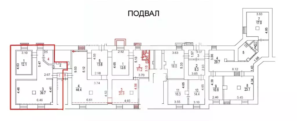 Помещение свободного назначения в Москва Студенческая ул., 28к1 (57 м) - Фото 2