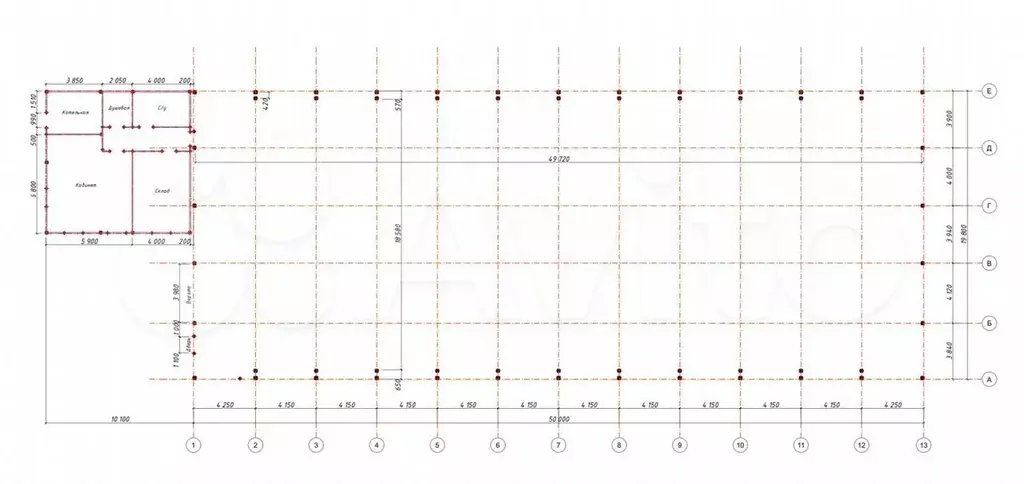 Производство, 1100 м - Фото 0