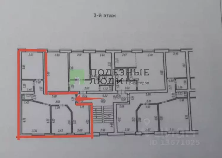 3-к кв. Еврейская автономная область, Смидовичский район, пос. ... - Фото 2