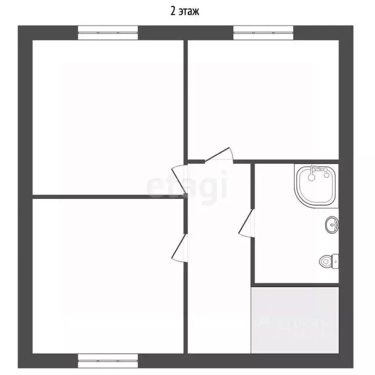 Дом в Нижегородская область, Выкса городской округ, д. Грязная ул. ... - Фото 1
