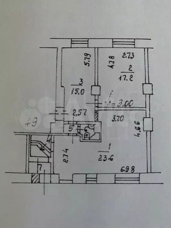 Аренда офиса 62 м2 м. Шаболовская, Тульская в юао - Фото 0