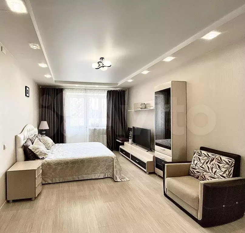 1-к. квартира, 41,4 м, 3/9 эт. - Фото 0