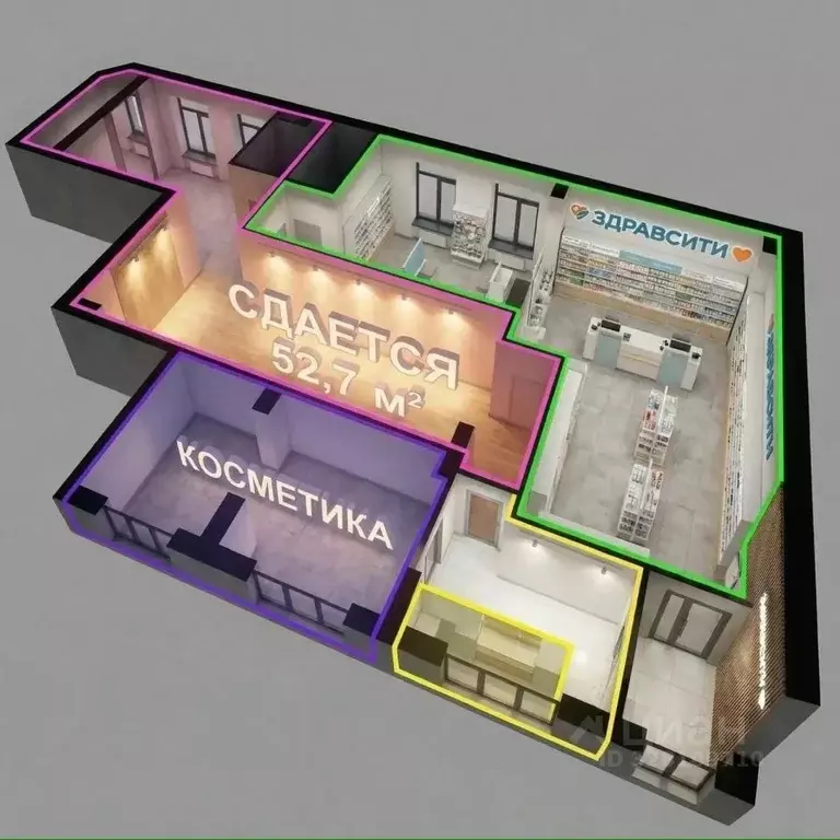 Помещение свободного назначения в Московская область, Домодедово ... - Фото 2