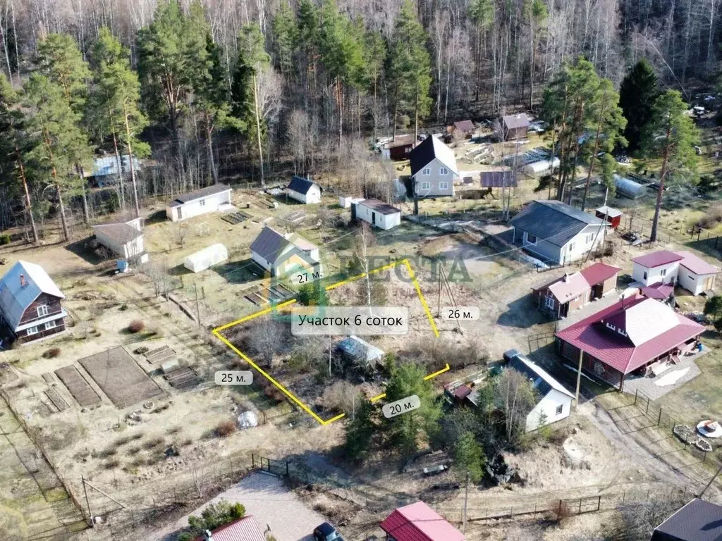 Участок в Ленинградская область, Приозерский район, Мельниковское ... - Фото 1