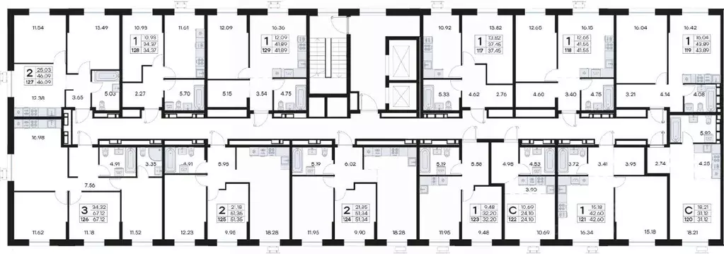 2-к кв. Приморский край, Владивосток Катерная ул., 31/2 (46.09 м) - Фото 2
