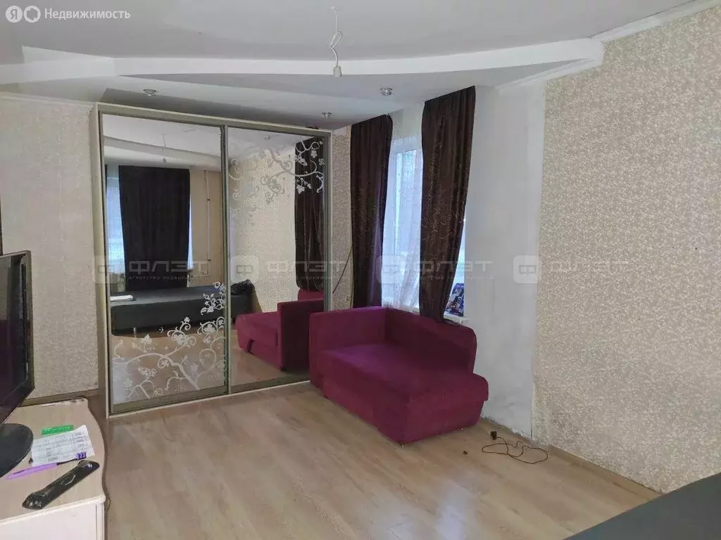 1-комнатная квартира: Казань, проспект Ибрагимова, 22 (31.7 м) - Фото 2