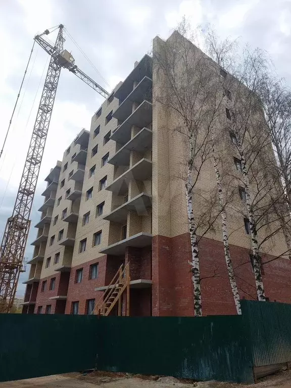 1-к. квартира, 37,9 м, 7/9 эт. - Фото 1