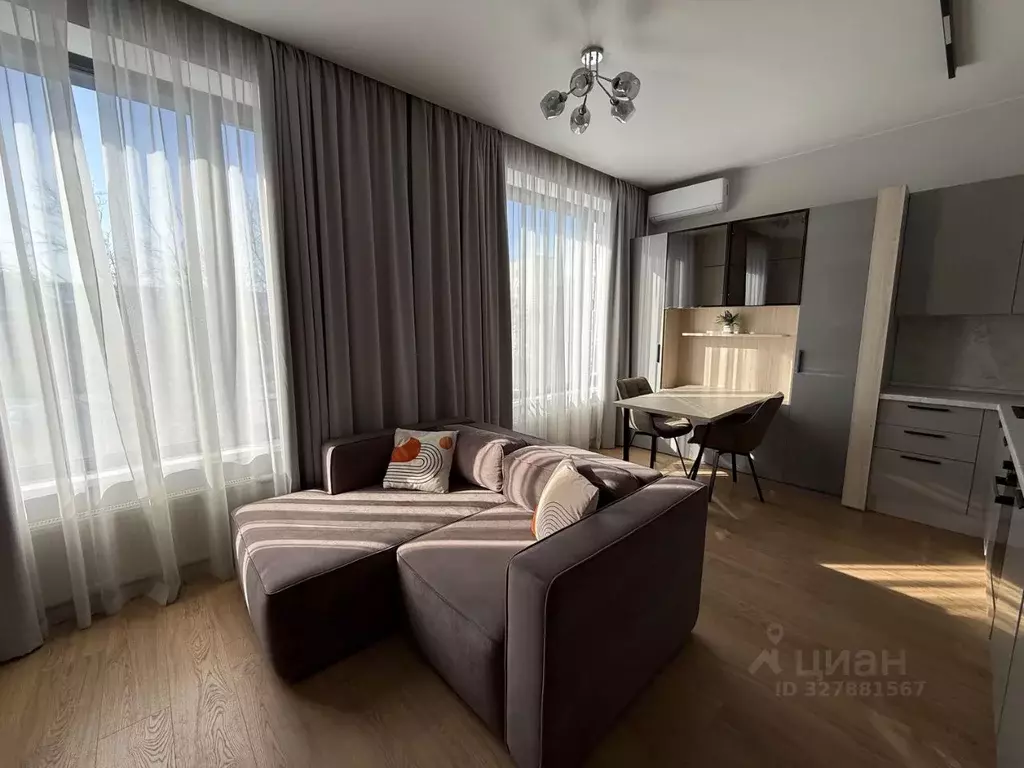 Студия Москва Новоданиловская наб., 8к1 (31.0 м) - Фото 1