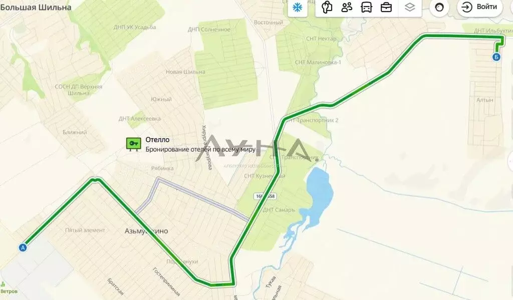 Участок в Татарстан, Тукаевский район, Малошильнинское с/пос, с. ... - Фото 2