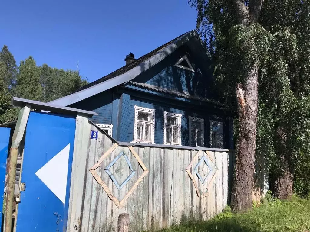 Дом в Новгородская область, Крестецкий муниципальный округ, д. Озерки ... - Фото 0