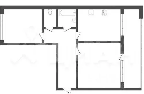 2-к кв. Владимирская область, Ковров ул. Пугачева, 35 (47.2 м) - Фото 2