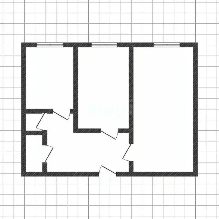 2-к кв. Курская область, Курск Объездная ул., 4 (51.0 м) - Фото 2