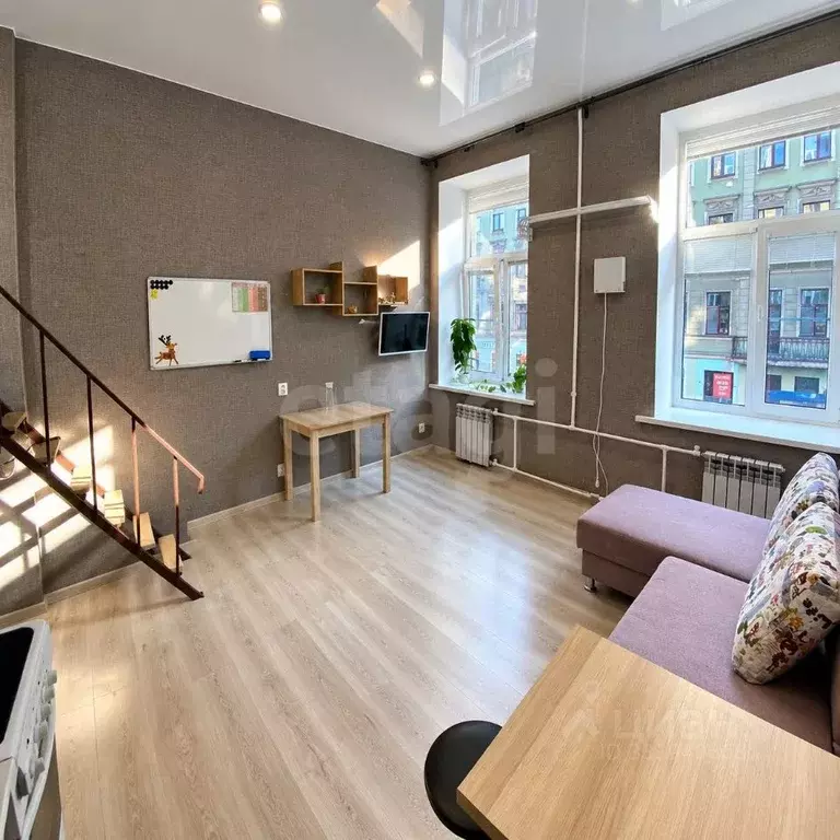 Студия Санкт-Петербург Коломенская ул., 33/40 (30.0 м) - Фото 1