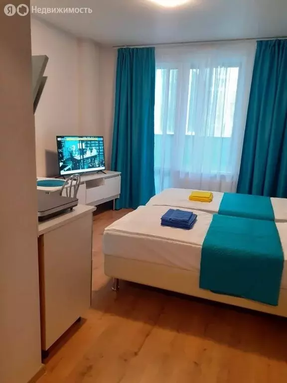 Квартира-студия: Санкт-Петербург, бульвар Александра Грина, 3 (25.1 м) - Фото 1