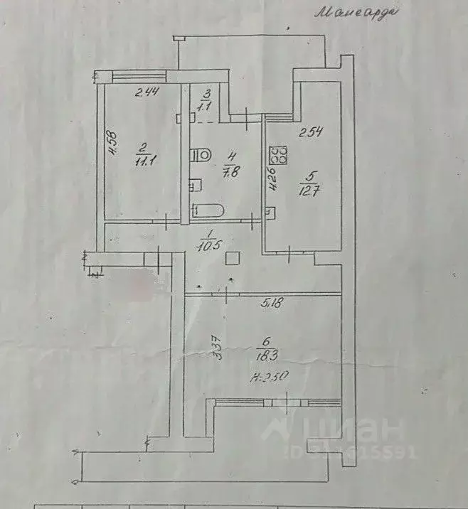 2-к кв. Севастополь ул. Тульская, 3 (67.8 м) - Фото 1
