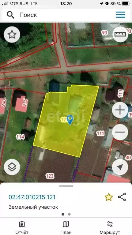 Участок в Уфимский район, село Авдон (19.3 м) - Фото 1