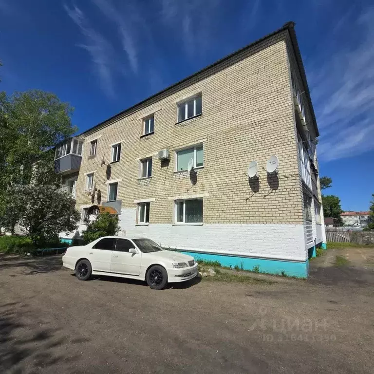 2-к кв. Амурская область, с. Тамбовка ул. Первомайская, 7 (55.1 м) - Фото 0