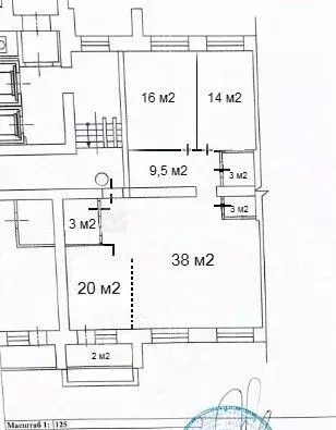 3-к кв. Омская область, Омск ул. Перелета, 34 (106.5 м) - Фото 1