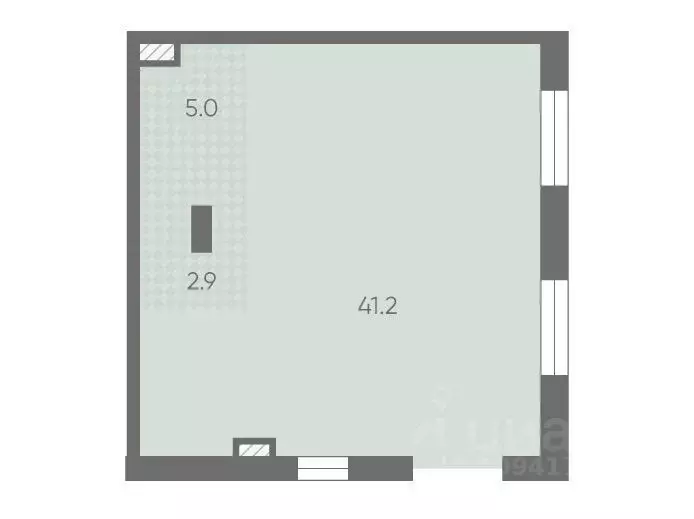 Офис в Санкт-Петербург Партизанская ул., 5 (49 м) - Фото 1