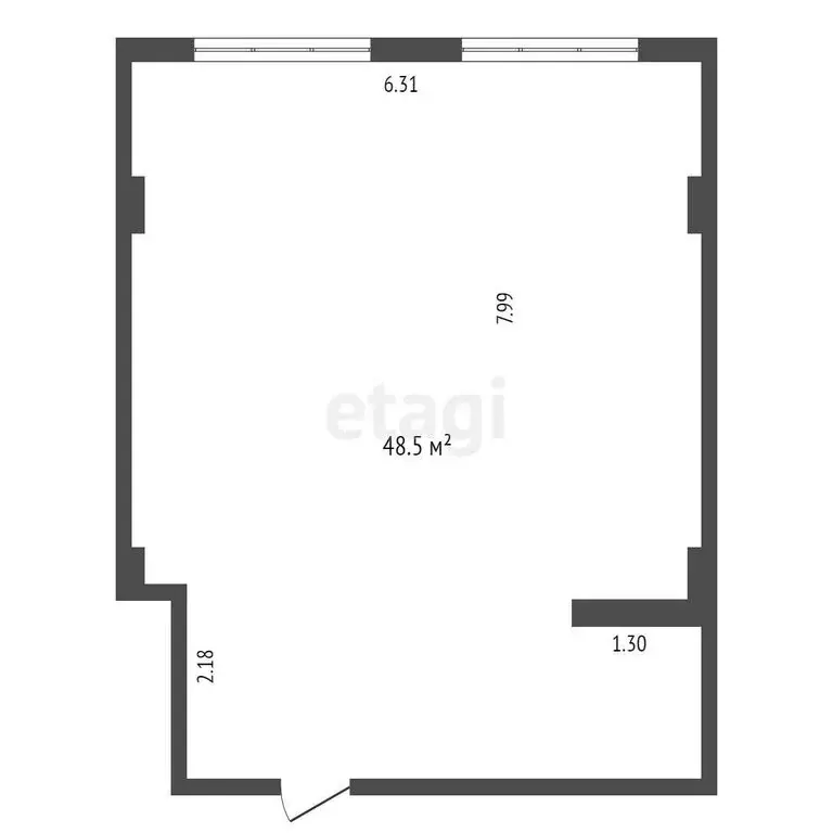 1-комнатная квартира: Сочи, улица Ленина, 290/7к10 (48.5 м) - Фото 0