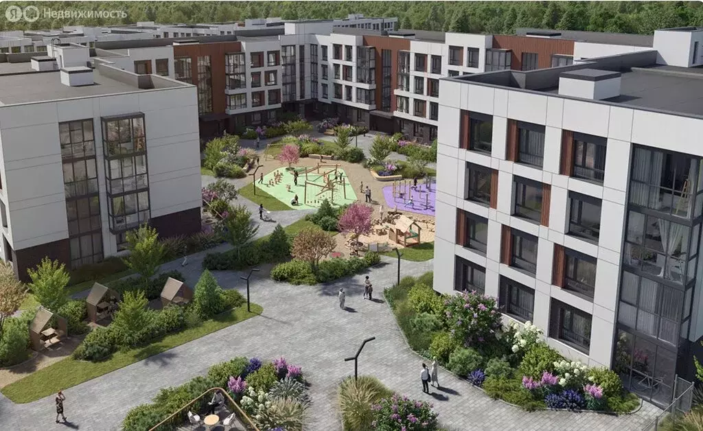 2-комнатная квартира: деревня Мистолово, ЖК Охтинские Высоты (62.69 м) - Фото 1