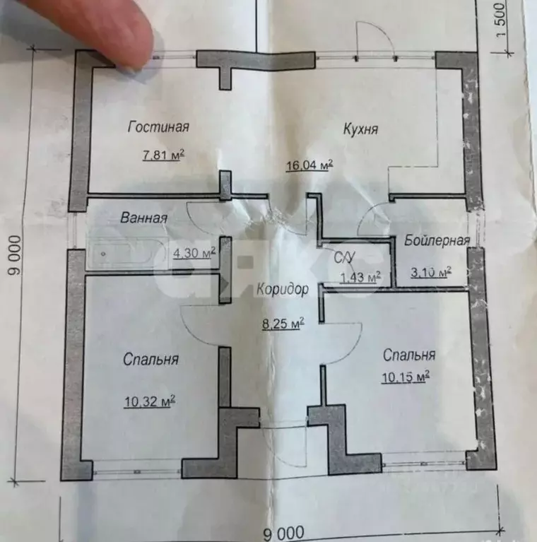 Дом в Краснодарский край, Горячий Ключ муниципальный округ, ... - Фото 2