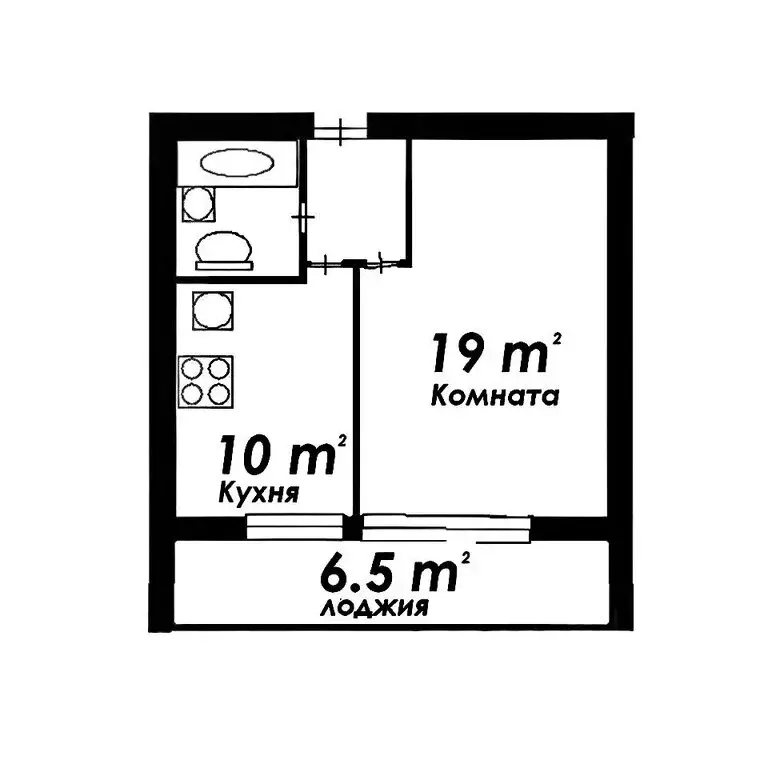 1-комнатная квартира: Москва, Ташкентская улица, 23к4 (37.2 м) - Фото 1