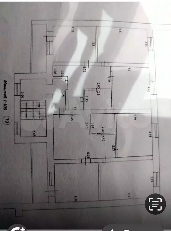 2-к. квартира, 82 м, 2/4 эт. - Фото 0