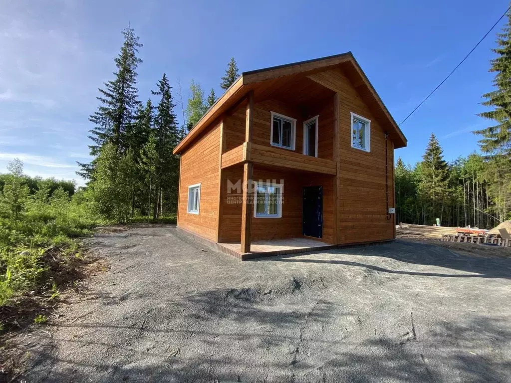 Дом в Карелия, Прионежский район, пос. Новая Вилга ул. Западная (128 ... - Фото 2