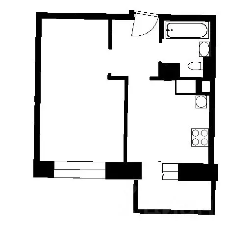 1-к кв. Санкт-Петербург Пулковское ш., 42к9 (32.2 м) - Фото 2