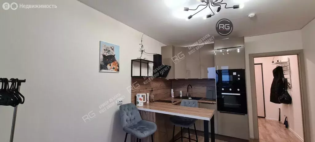 Квартира-студия: Санкт-Петербург, набережная реки Каменки, 25 (21 м) - Фото 1