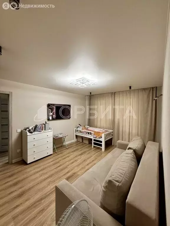 1-комнатная квартира: Тюмень, микрорайон Антипино, улица Александра ... - Фото 1