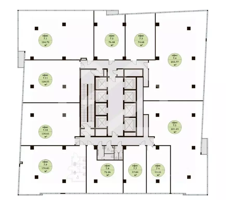 Помещение свободного назначения в Москва ул. Неверовского, 10С3 (170 ... - Фото 2