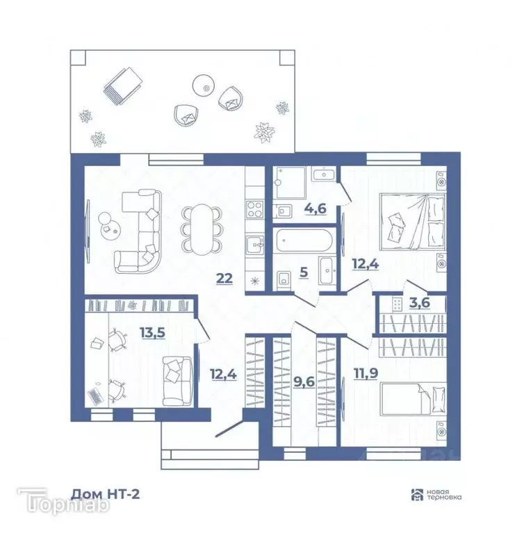 Дом в Пензенская область, Пензенский район, Засечный сельсовет, с. ... - Фото 2