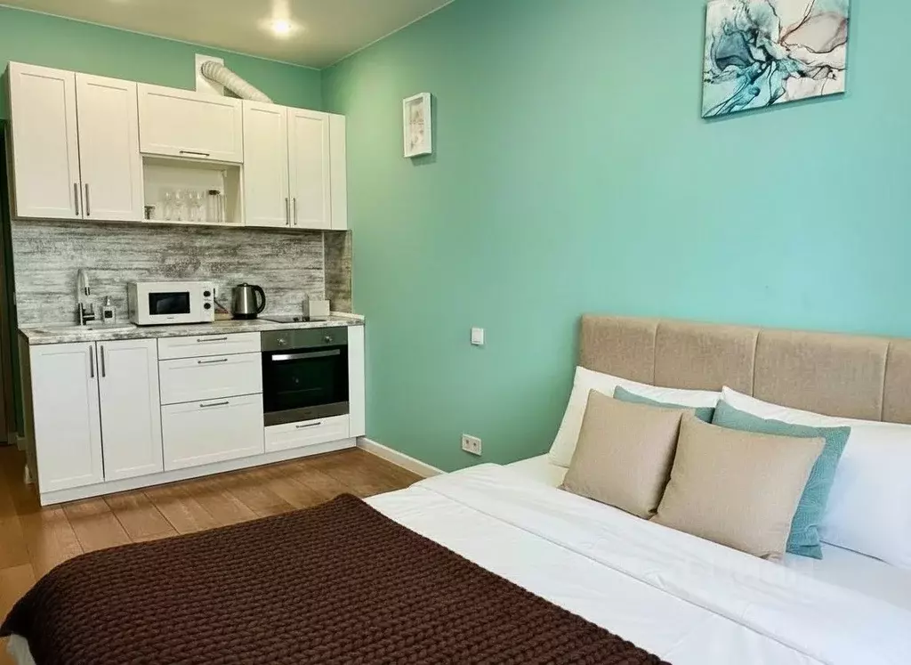 Студия Приморский край, Владивосток ул. Зеленый Бульвар, 19 (26.0 м) - Фото 2