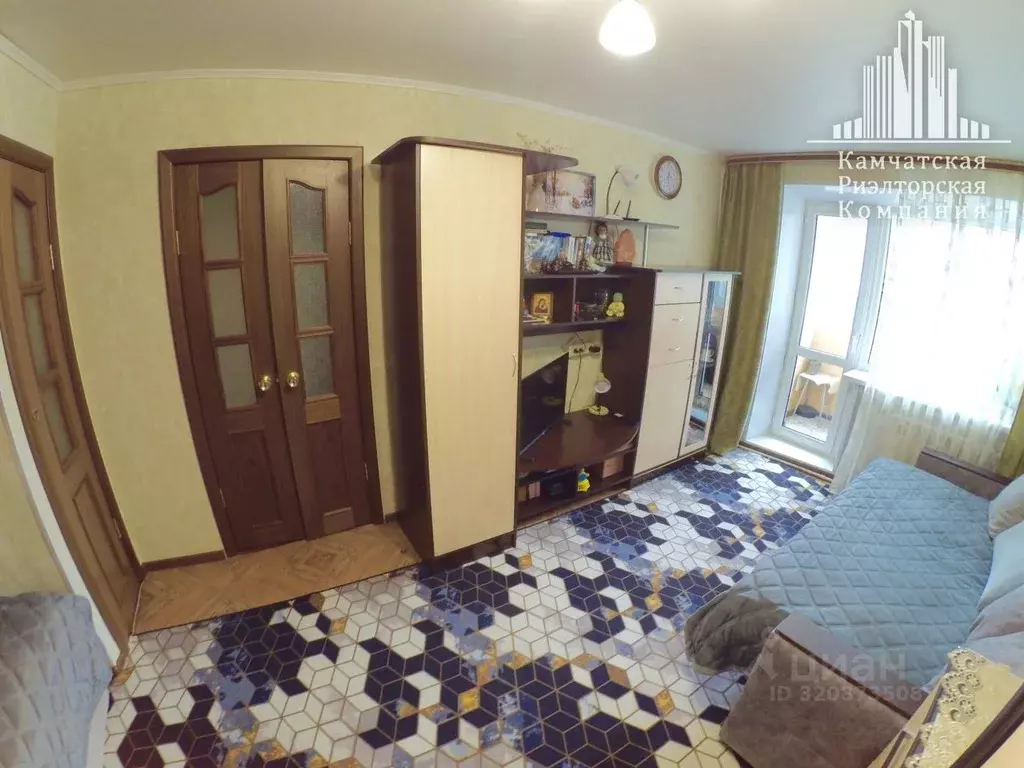 1-к кв. Камчатский край, Петропавловск-Камчатский ул. Давыдова, 5 ... - Фото 2