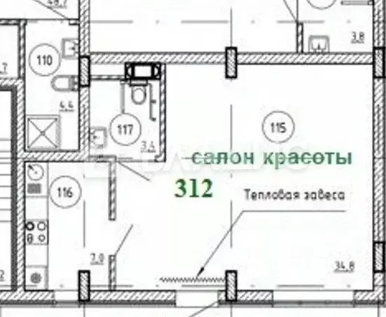 Помещение свободного назначения в Воронежская область, Воронеж ул. ... - Фото 1