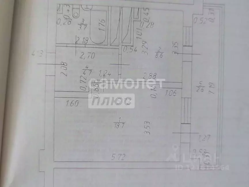 1-к кв. Татарстан, Казань ул. Виктора Сажинова, 7/11 (35.7 м) - Фото 1